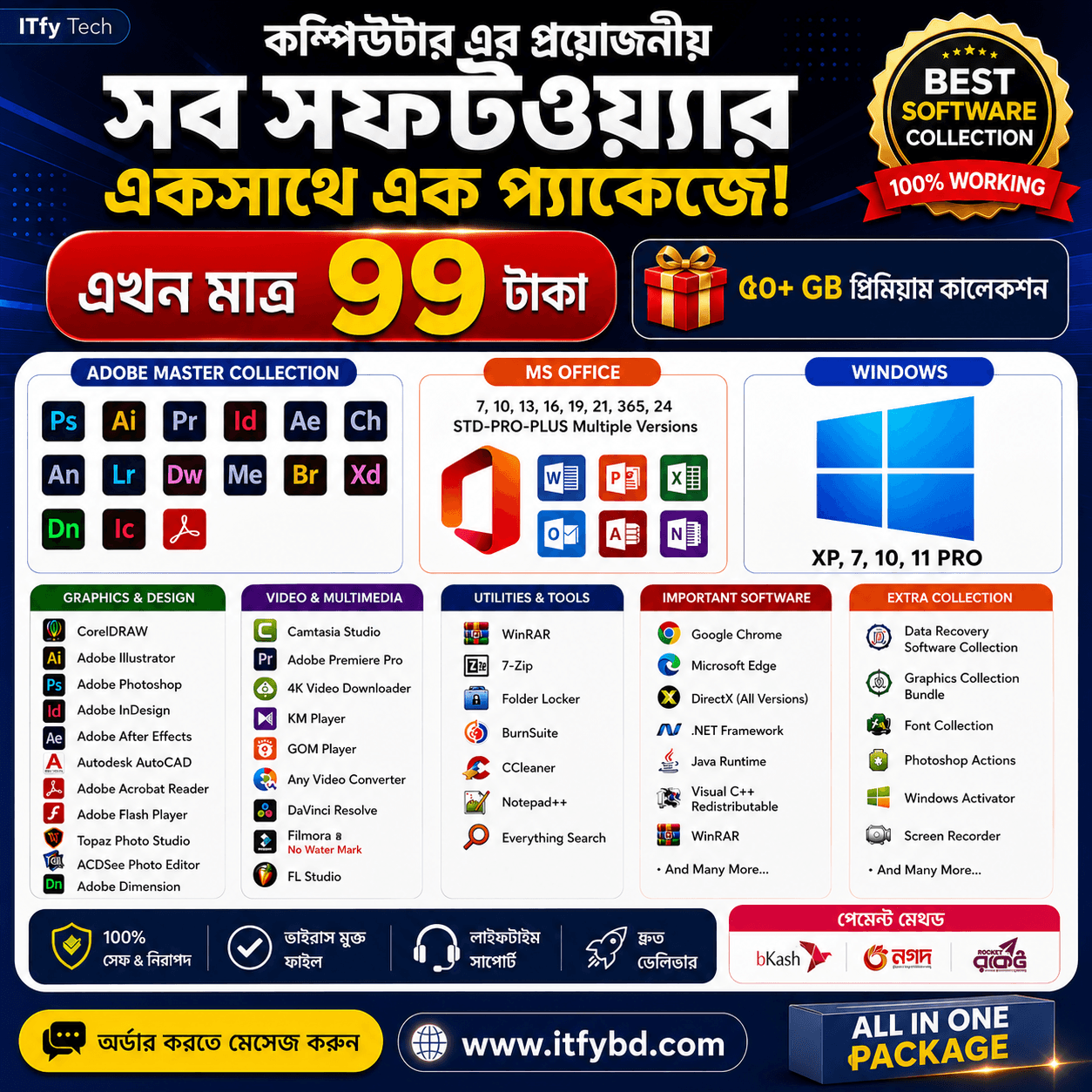 Premium PC Software Bundle â image 1 of 1